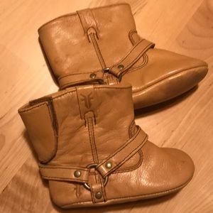 Soft sole baby Frye harness boots